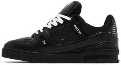 Louis Vuitton Trainer Black Embossed Monogram