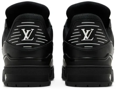 Louis Vuitton Trainer Black Embossed Monogram - Image 2