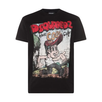 T-Shirt DSQUARED2 Cigarette Fit për Djemtë Cool - Image 4