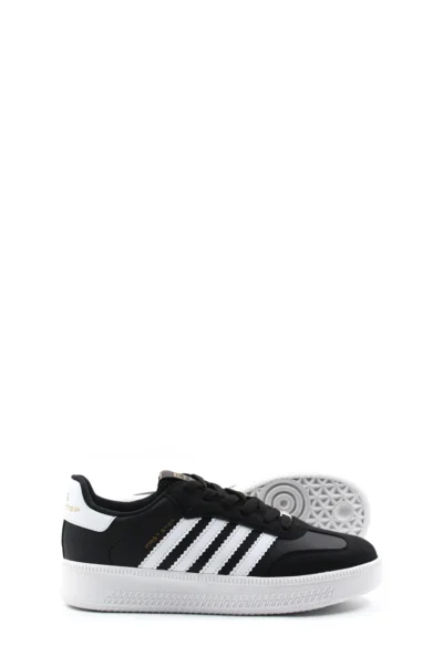 Atlete  Men's Black and White Casual Sneakers Endisstore